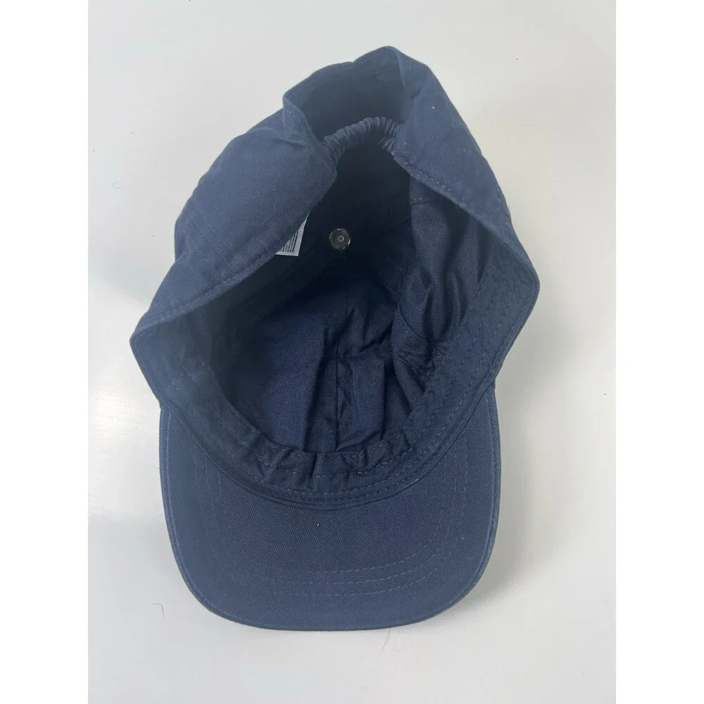 Baby Gap Hat Boys S/M Blue GAP Logo Baseball Cap 100% Cotton Ball Cap Retro
